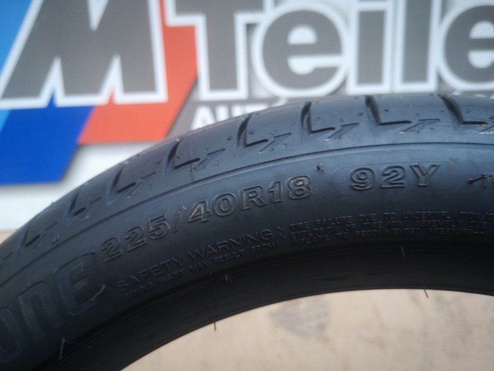 1 DB [GYÁRI ÚJ] NYÁRI GUMI - 225/ 40 R18- 92Y - BRIDGESTONE- TURANZA T005 - RSC- DOT: 0522; 5. kép